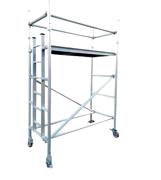 Aluminum Scaffolding Rental in UAE - Lightweight Mobile Scaffolding Tower for Indoor and Outdoor Work in Dubai